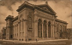 Calvary Presbyterian Church, Jackson & Filmore Sts. San Francisco, CA Postcard Postcard Postcard