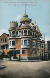 Kindoo Temple, "The Only One in the United States" Postcard