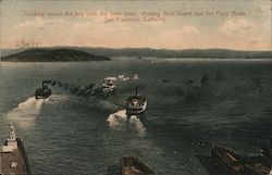 Looking Across the Bay from the Ferry Tower San Francisco, CA Postcard Postcard Postcard