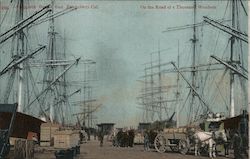 Shipping Scene On the Road of a Thousand Wonders Postcard