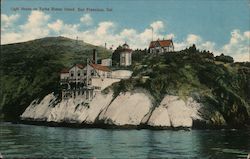 Light House on Yerba Buena Island Postcard