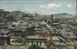 View of City North from Rincon Hill San Francisco, CA Postcard Postcard Postcard