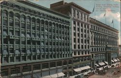 Market Street showing Pacific Building, Commercial Building and the Emporium San Francisco, CA Postcard Postcard Postcard