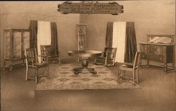 Dining room suggestion from the House of Galixsons - Market and Fillmore Postcard