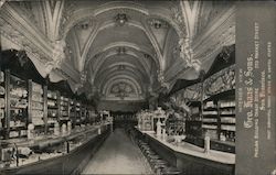 Interior, George Haas & Sons Candy Store, Phelan Building San Francisco, CA Postcard Postcard Postcard