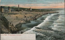 Cliff House Beach San Francisco, CA Postcard Postcard Postcard