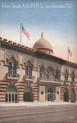 Islam Temple, A.A.O.N.M.S. Postcard