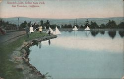 Spreckels Lake, Golden Gate Park San Francisco, CA Postcard Postcard Postcard