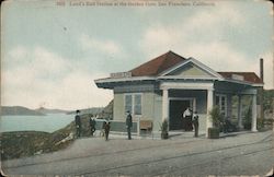 Land's End Station at the Golden Gate Postcard