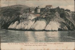 U.S. Naval Training School, Yerba Buena Island Postcard