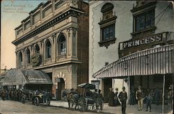 Orpheum and Princess Theatres San Francisco, CA Postcard Postcard Postcard