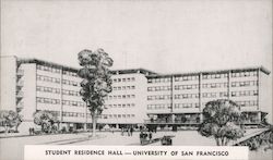 Student Residence Hall - University of San Francisco California Postcard Postcard Postcard