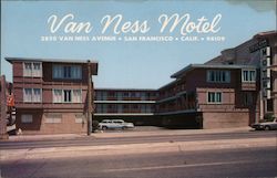 Van Ness Motel Postcard