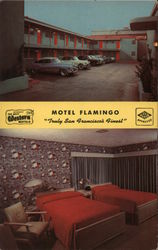 Motel Flamingo Postcard