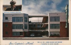 Sea Captain's Motel San Francisco, CA Postcard Postcard Postcard