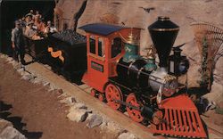 Cave Train to The Lost World - Santa Cruz Beach and Boardwalk California Postcard Postcard Postcard