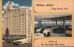 WIlton Hotel, Home of the Beautiful Sky Room Postcard