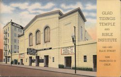 Glad Tidings Temple and Bible Institute San Francisco, CA Postcard Postcard Postcard