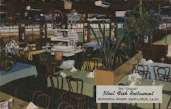 The "Original" Ideal Fish Restaurant - Municipal Wharf Postcard