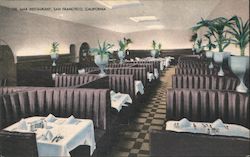 Del Mar Restaurant San Francisco, CA Postcard Postcard Postcard