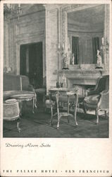 The Palace Hotel - Drawing Room Postcard