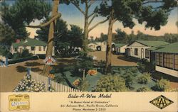 Bide-a-Wee Motel Postcard