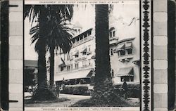 Hollywood Hotel California Postcard Postcard Postcard