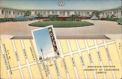 California Motel Postcard