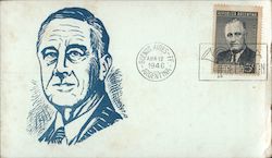 Franklin D. Roosevelt Postcard