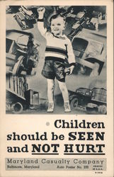 Child Safety Campaign - Maryland Casualty Company Postcard