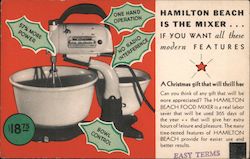 Hamilton Beach Mixer - A Christmas Gift That Will Thrill Her Postcard