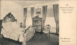 The Roosevelt House Bedroom Postcard