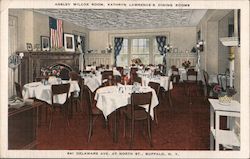 Ansley Wilcox Room, Kathryn Lawrence's Dining Room Buffalo, NY Postcard Postcard Postcard