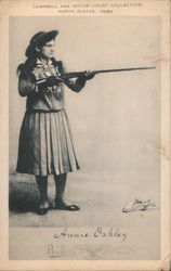 Annie Oakley Cowboy Western Postcard Postcard Postcard