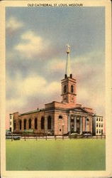 Old Cathedral St. Louis, MO Postcard Postcard