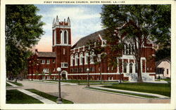 First presbyterian church Postcard