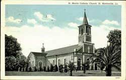 St. Martin Catholic Church Saint Martinville, LA Postcard Postcard