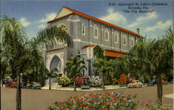 0.25-Episcopal St. Luke's Cathedral Postcard