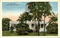 Poinciana Chapel Palm Beach, FL Postcard Postcard