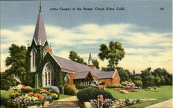 Little Chapel Of The Roses Chula Vista, CA Postcard Postcard