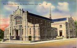 First Methodist Church Postcard