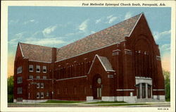 First Methodist Episcopal Church South Paragould, AR Postcard Postcard