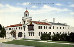 El Jebel Mosque Denver, CO Postcard Postcard