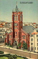 Old St. Mary'S Church Postcard