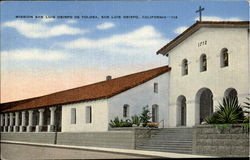 Mission San Luis Obispo De Tolosa Postcard