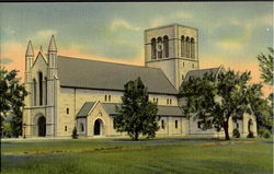 2138 Shove Memorial Chapel,Campus of Colorado College Postcard