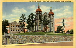 St. John's Catholic Church Postcard