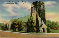 Saint Luke's Episcopal Church Hot Springs National Park, AR Postcard Postcard