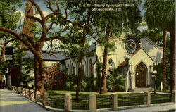 Trinity Episcopal Church St. Augustine, FL Postcard Postcard