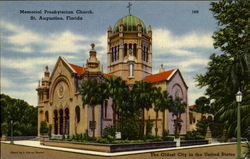 Memorial Presbyterian Church St. Augustine, FL Postcard Postcard